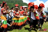 Yi ethnic group celebrates Torch Festival in southwest China’s Baoshang Village
