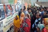 Bangladesh’s garment factory collapse survivors attend vigil for victims