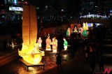 Annual lantern festival under way with 30,000 lamps lighting up central Seoul