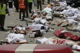 Hundreds killed in hajj stampede in Mecca