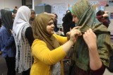 Non-Muslim American oppose Islamophobia by wearing hijabs