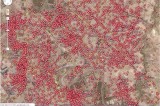 A map of every car bomb explosions in Baghdad since 2003
