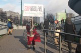Dusted Black Santa did one-man protest at COP24s of the Poland Climate Change Convention