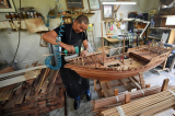 A passion for building ship replicas