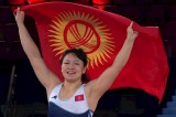 Kyrgyzstan’s Meerim Zhumanazarova becomes world champion in women’s wrestling