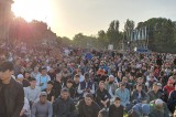In Bishkek, Eid prayers eclipse former icons