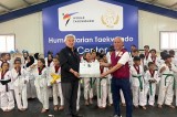 GCS International delivers GCS Peace Plaque to Azraq Humanitarian Taekwondo Center in Jordan