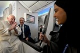 When Pope Francis and I shared in-flight hearty laughters