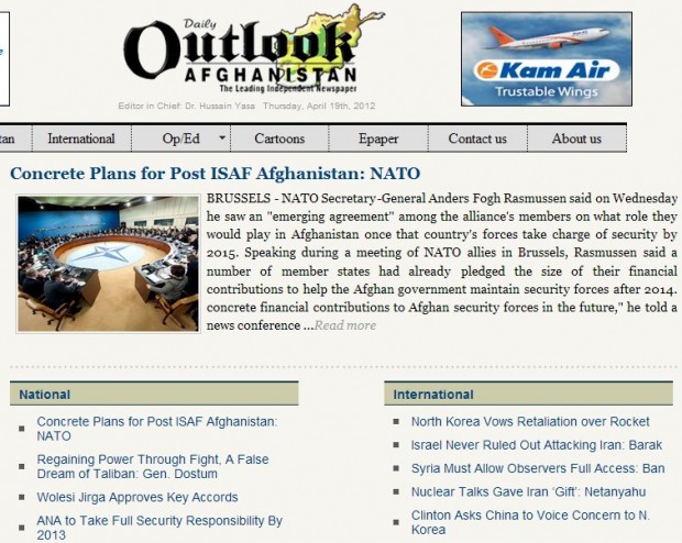 Concrete Plans for Post ISAF Afghanistan: NATO