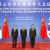 Chinese Premier Wen Jiabao (C), President of the Republic of Korea (ROK) Lee Myung-bak (L) and Japanese Prime Minister Yoshihiko Noda (R) attend the Fifth Trilateral Summit Meeting among China, ROK and Japan at the Great Hall of the People in Beijing, capital of China, May 13, 2012.