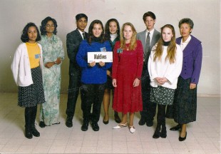 Model United Nations team.  The Hague, the Netherlands