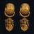 A pair of earrings, No. 90 in the Korean treasures in the National Museum, the closest part of the collection to the arts of the kingdom of Shilla, which provided more earrings than any other cemetery in the world, as they were worn by both men and women.
