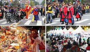 Itaewon Global Village Festival on October 12-14, 2012 (Photo: http://english.visitkorea.or.kr)