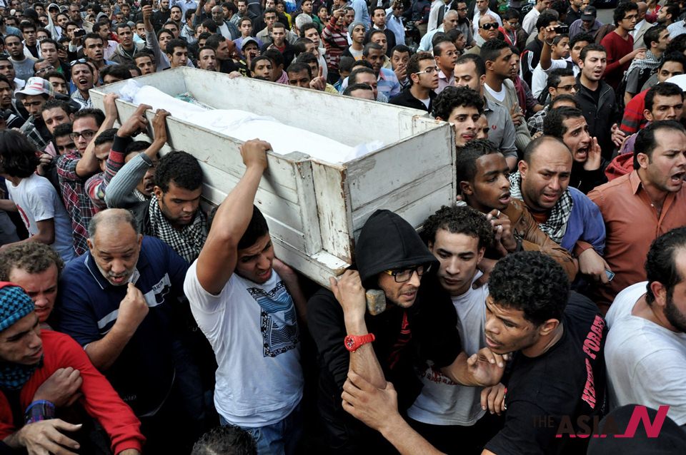 Egyptians Attend Funeral In Cairo For A Person Killed In Earlier Clash ...