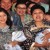 Indonesian First Lady Ani Yudhoyono with her daughter in law, Aliya Rajasa, holding her new born grandson, Airlangga Satriadhi Yudhoyono in Pondok Indah Hospital, Jakarta, Wednesday (12/26/2012). (Photo: Kompas.com)