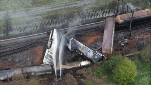 Train accident in Wetteren, Belgium (Photo: De Morgen)
