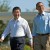 President Barack Obama and Chinese President Xi Jinping, left, walk at the Annenberg Retreat of the Sunnylands estate on June 8, 2013, in Rancho Mirage, Calif. Obama told reporters his meetings with Xi have been "terrific." The issue of cyber security Obama said it was critical that the U.S. and China reach a "firm understanding." But he stopped short of accusing China of orchestrating hacking attacks on American government and business computers. (AP Photo)