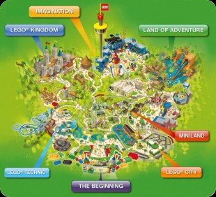 Legoland Malaysia park map