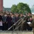 In this Saturday, May 17, 2014 photo, a North Korean official, right, apologizes in front of families of victims of an accident at an apartment construction site and local residents in Pyongyang, North Korea. North Korean officials offered a rare public apology for the collapse of the apartment building under construction in Pyongyang, which a South Korean official said was believed to have caused considerable casualties that could mean hundreds might have died. (Photo : AP/NEWSis)