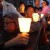 1. Children hold candles during a rally to pay tribute to victims and missing passengers of the sunken ferry. (Photo : AP/NEWSis)