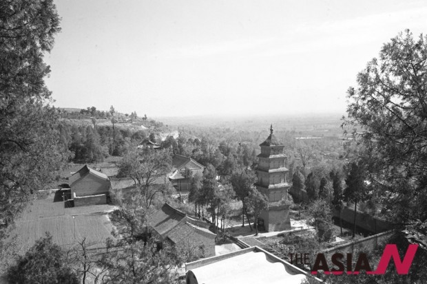 Photo taken on Dec. 11, 1980 shows the Xingjiao Temple in Xi’an.  (Photo : Xinhua)