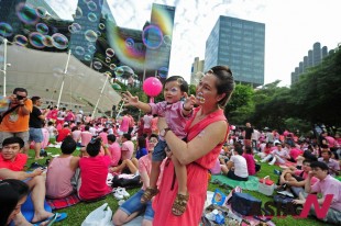 SINGAPORE-PINK DOT-LGBT
