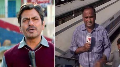 Pakistani reporter's funny viral video recreated in new Bollywood film |  THEAsiaN