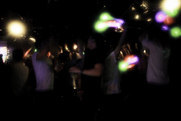 Inside the club at a gay party on 13th June 2015, organized as part of Korea Queer Culture Festival.
