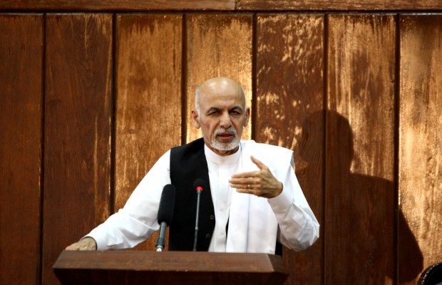Afghan president Mohammad Ashraf Ghani (Xinhua/Ahmad Massoud)