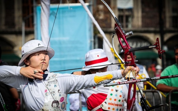 Choi Misun (courtesy of the official website of Archery World Cup in Mexico City)