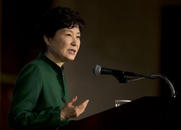 South Korean President Park Geun-hye. (AP Photo/Manuel Balce Ceneta)