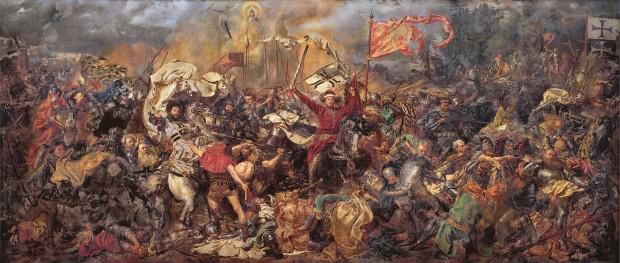 'The Battle of Grunwald" by Jan Matejko,  one of Poland's most iconic paintings. 