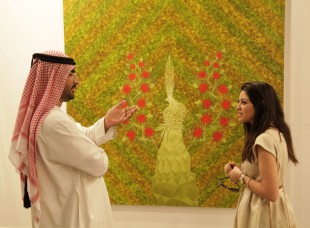 One of the many festivals and art galleries across UAE. Emirates recently became prominent in promoting art and attracting international artists. (Xinhua/An Jiang) (wjd)