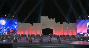 The Georgian dance group on UAE's east coast. (press release)