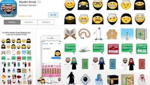 "Muslim Emoji" offers over 100 emojis designed for Muslim users.