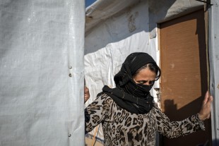 Islamic State militants who stormed into the Iraqi town of Sinjar last year, massacring members of the Yazidi minority and forced women into sexual slavery. (AP Photo/Alice Martins)