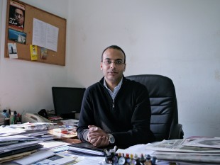 Egyptian judicial commission has ordered the assets of four people frozen, including Hossam Bahgat, one of the country's most prominent investigative journalists and the head of Arabic Network for Human Rights Information Gamal Eid. (Sarah Rafea via AP, File) MANDATORY CREDIT