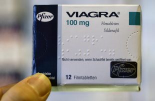 FILE - In this April 9, 2008, file photo, a package of Viagra is pictured in Hamburg, Germany. South Korea President Park Geun-hye's office on Wednesday, Nov. 23, 2016, confirmed revelations by an opposition lawmaker that it purchased about 360 erectile dysfunction Viagra pills and the generic version of the drug in December. (AP Photo/Fabian Bimmer, File)