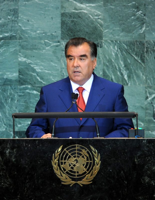 Tajikistan's President Emomali Rahmon (Xinhua/Shen Hong)