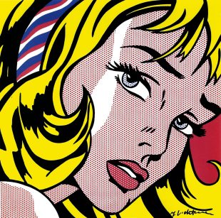 ROY LICHTENSTEIN_Girl with Hair Ribbon,1965. Photo: courtesy of M Contemporary