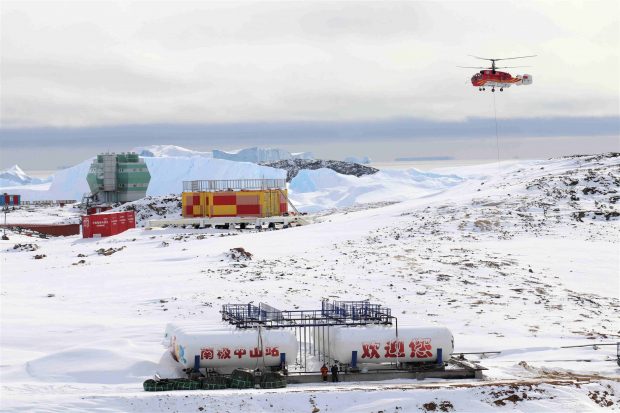 Photo taken on Feb. 9, 2019 shows a view of Zhongshan Station, a Chinese research base in Antarctica. (Photo: Xinhua)