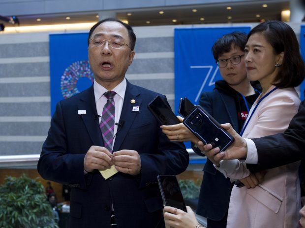 South Korean Deputy Prime Minister Hong Nam-ki