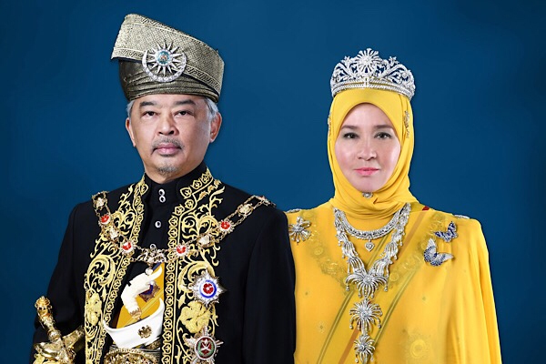 Sultan Abdullah and Azizah Aminah Maimunah Iskandariah