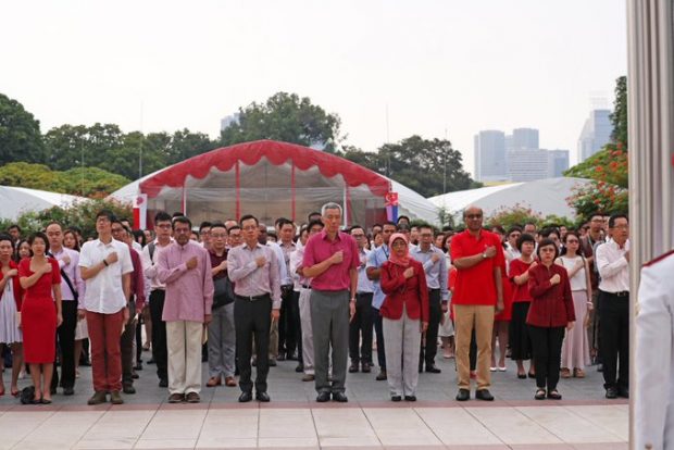 Singapore celebrates National Day with re-affirms resolve to succeed despite challenges (PM's Twitter)