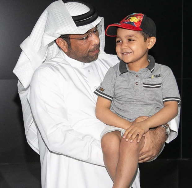 Abdullah pledging to make Riyadh's TV wish come true (BNA)