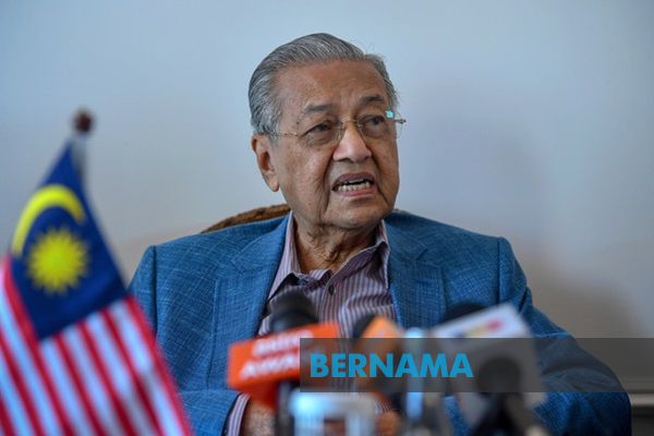 Mahathir Mohamad (Bernama)