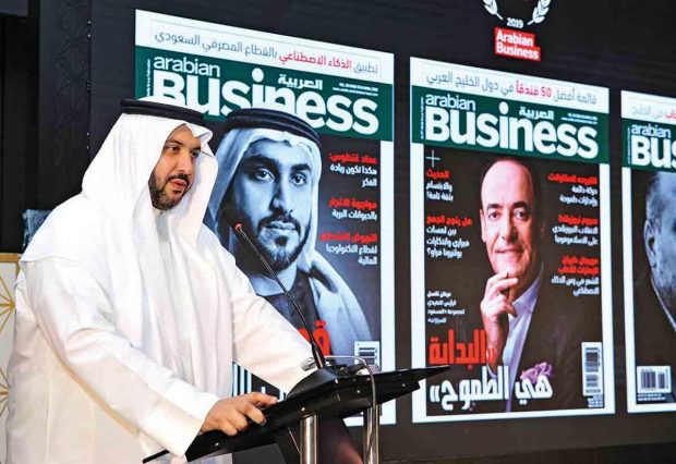 Sheikh Mubarak won the Businessman of the Year honours at the Arabian Business Awards in Kuwait in April (Arabian Business)