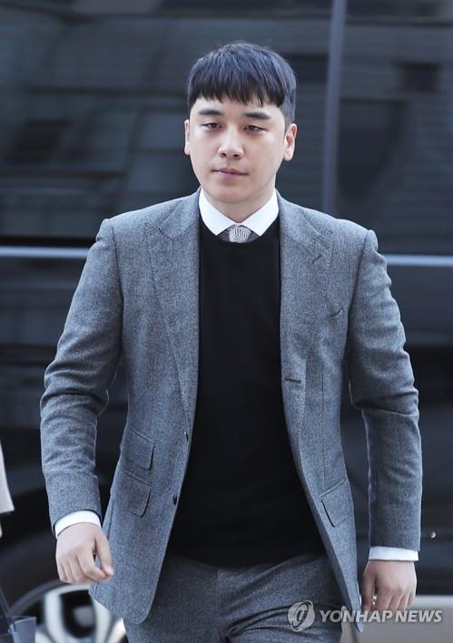 Seungri, a former member of popular boy band BIGBANG (Yonhap)