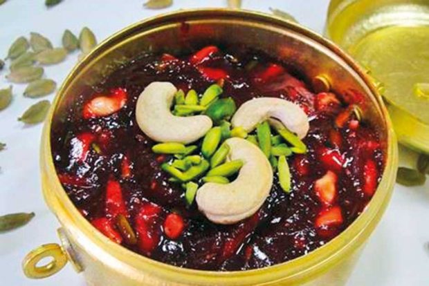 Bahrain's famous halwa, the queen of sweets