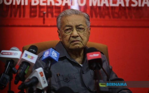 Dr Mahathir (Bernama)